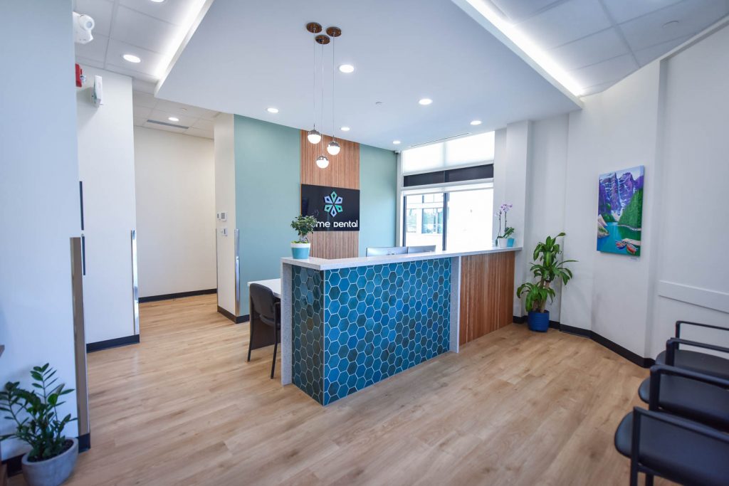 Reception Area | Lume Dental | General & Family Dentist | Red Deer